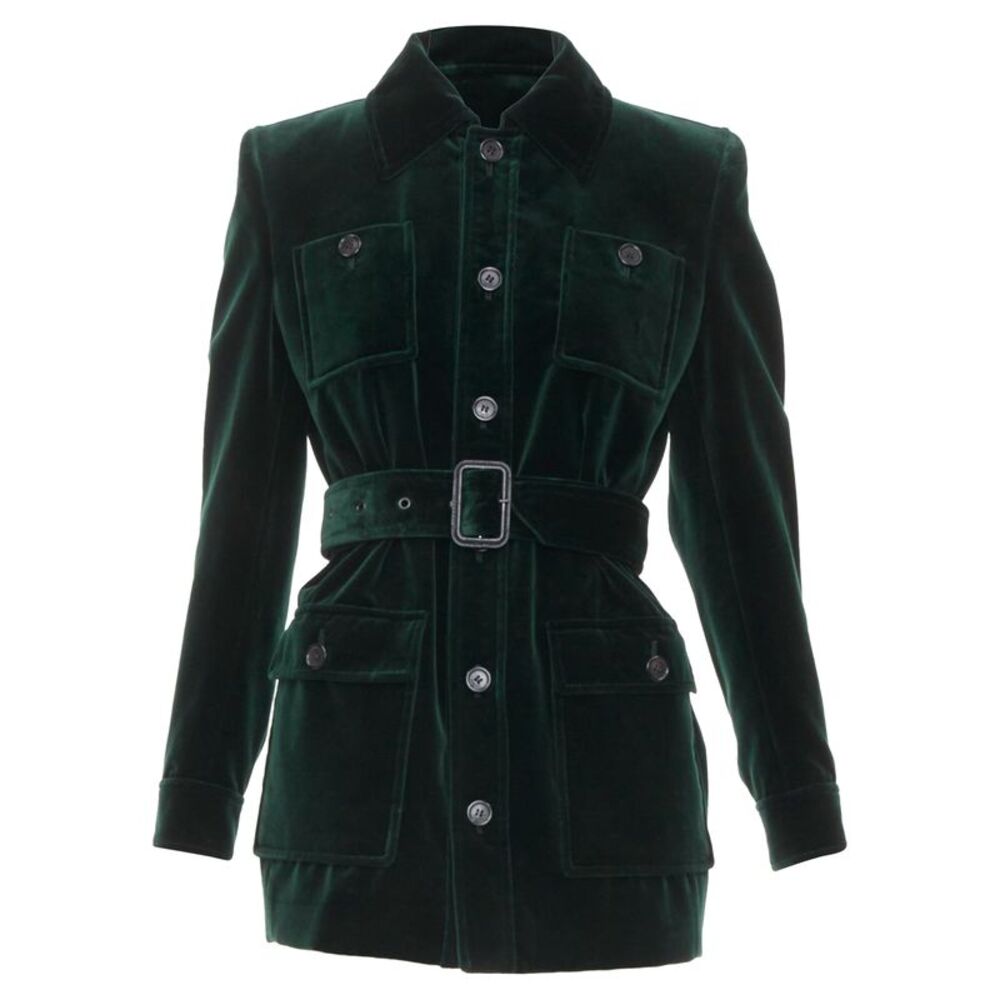 Saint Laurent Saharienne velvet jacket